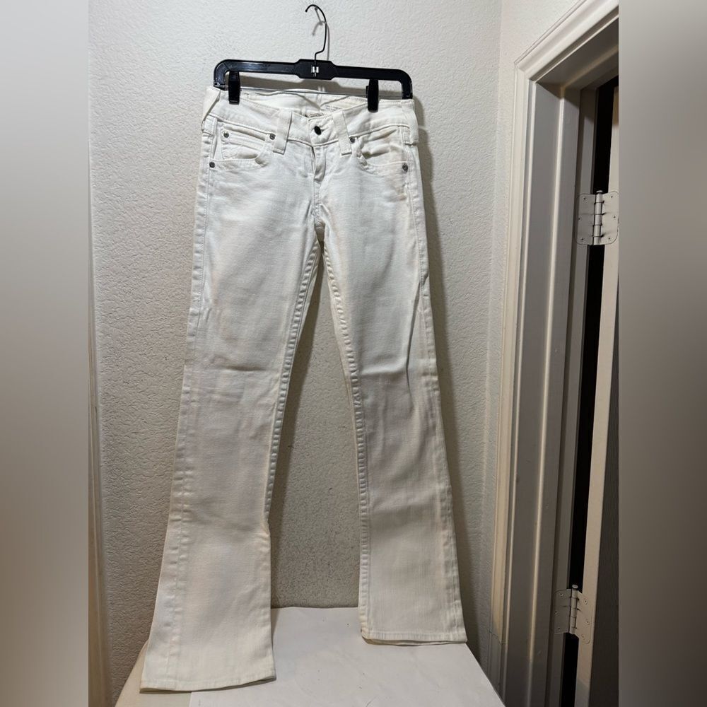 True Religion White Jeans size 28